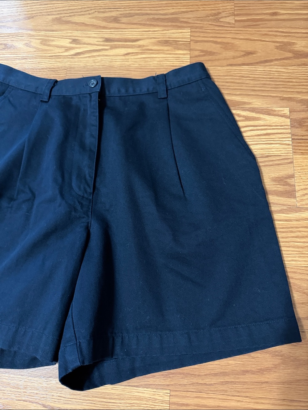 Ralph Lauren Navy Cotton Bermuda Shorts Size 6 - Picture 3 of 6